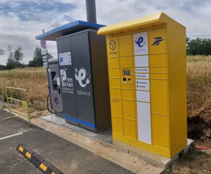 Stations-e s'associe à PickUp